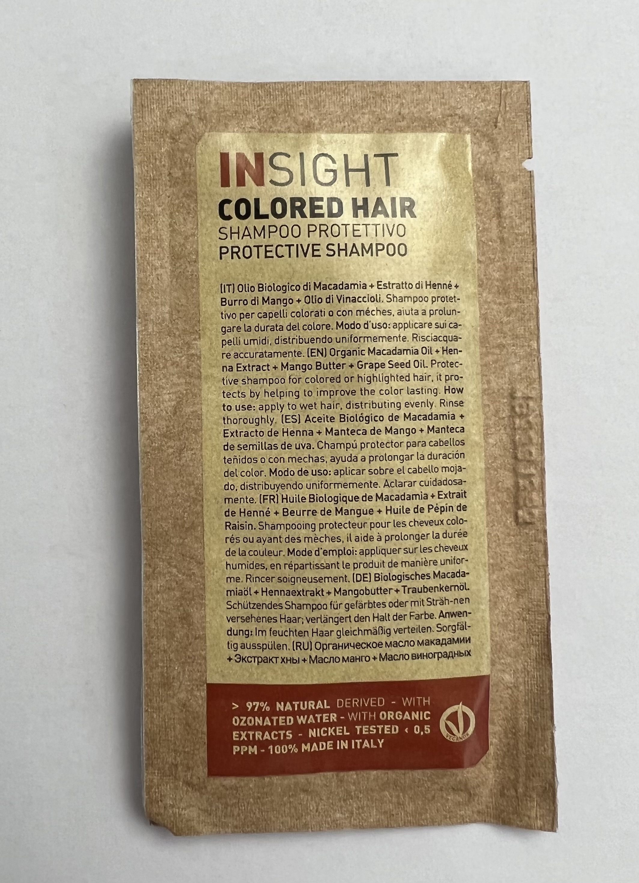 MUSTER INsight Colored Hair Protective Shampoo 10ml