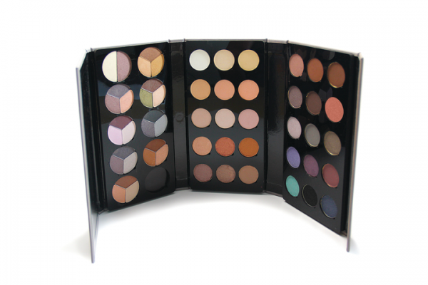 Makeup Artist Palette- Refillable Eye Shadow LEER,   Platz für 10trio/blush/duo plus  - 30single