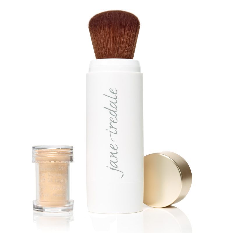 TESTER Golden, Powder-Me Refillable Brush Dry Sunscreen SPF30