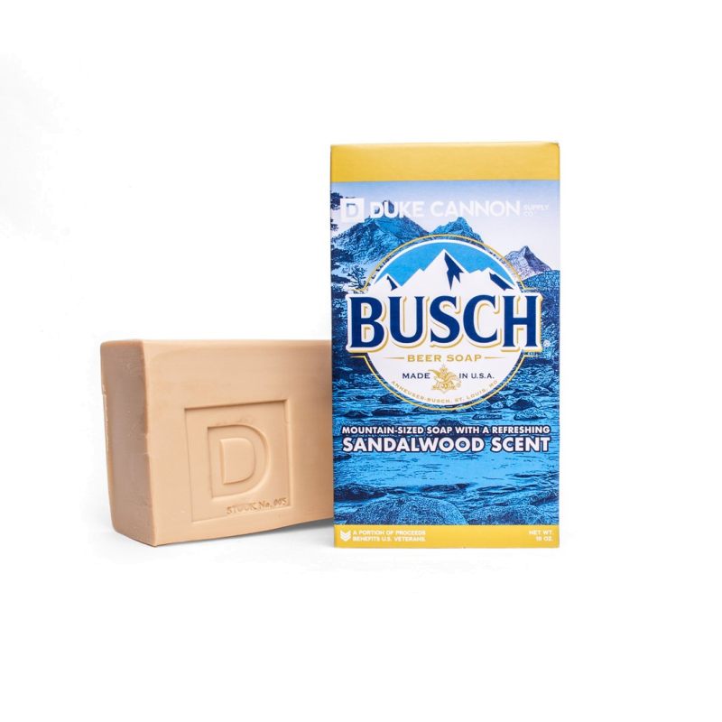 Busch Seife Beer Soap  287g Sogar fürs Haar ok DUKE CANNON