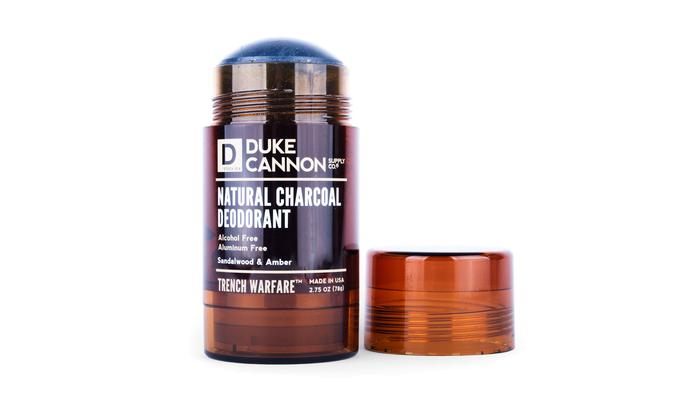 Deodorant Sandalwood & Amber Natural Charcoal alu-freies DEO DUKE CANNON  alu-freies