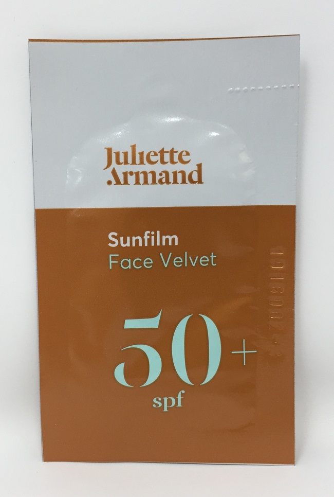 MUSTER Face Velvet SPF50+ 2ml Juliette Armand sachet