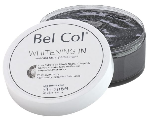 WHITENING IN aufhellende feuchtigkeitsspendende Maske aus schwarzen Perlen 50g (CHF 39) NoBox