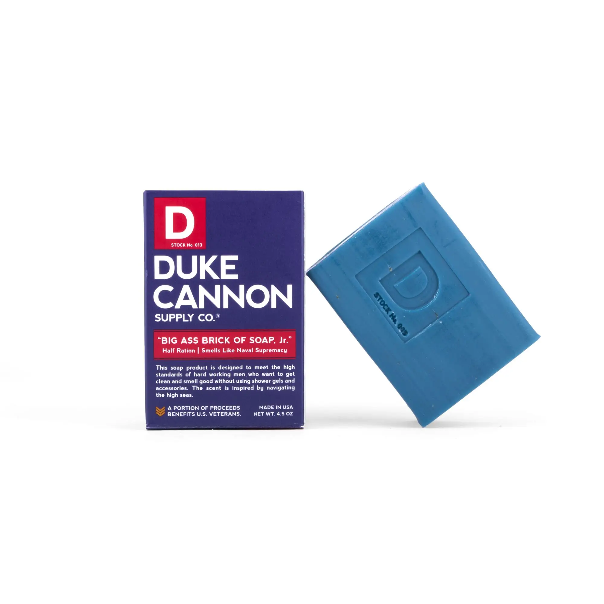 Naval Diplomacy Soap Jr 130g  kleine, milde Handseife für Nautikfans DUKE CANNON