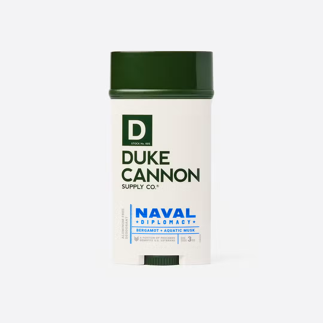 Deodorant Naval Diplomacy super frisches DUKE CANNON  alu-freies