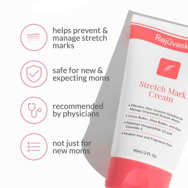 Rejuvaskin Stretch Mark Cream 90ml gegen Dehnungstreifen (Striae)