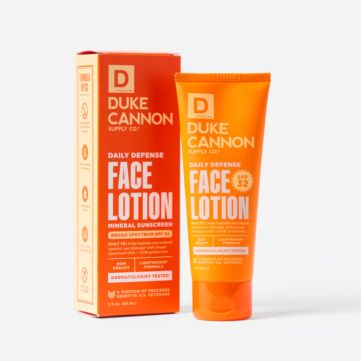 Daily Defence Face Lotion SPF30, 88ml DUKE CANNON