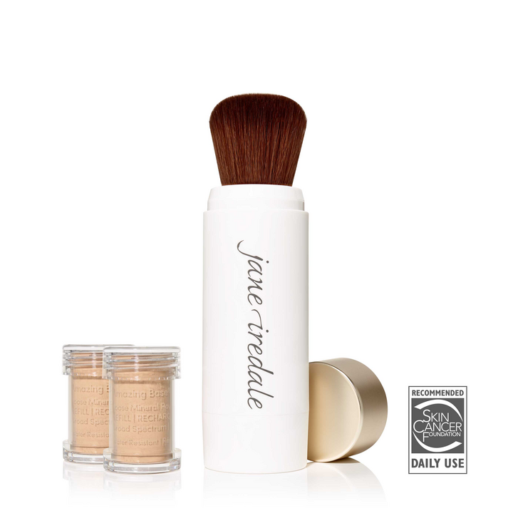 Honey Bronze, Amazing Base nachfüllbarer Pinsel SPF20 incl. 2 Kartuschen