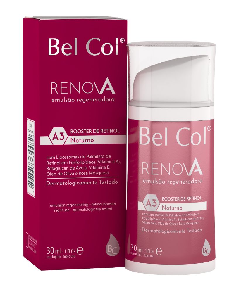 BelCol Renov (A) Retinol Emulsion A+ 30ml, Nachtcreme Vitamin A, E