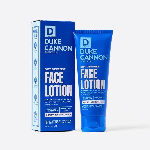 Dry Defence Face Lotion 88ml Duke Cannon